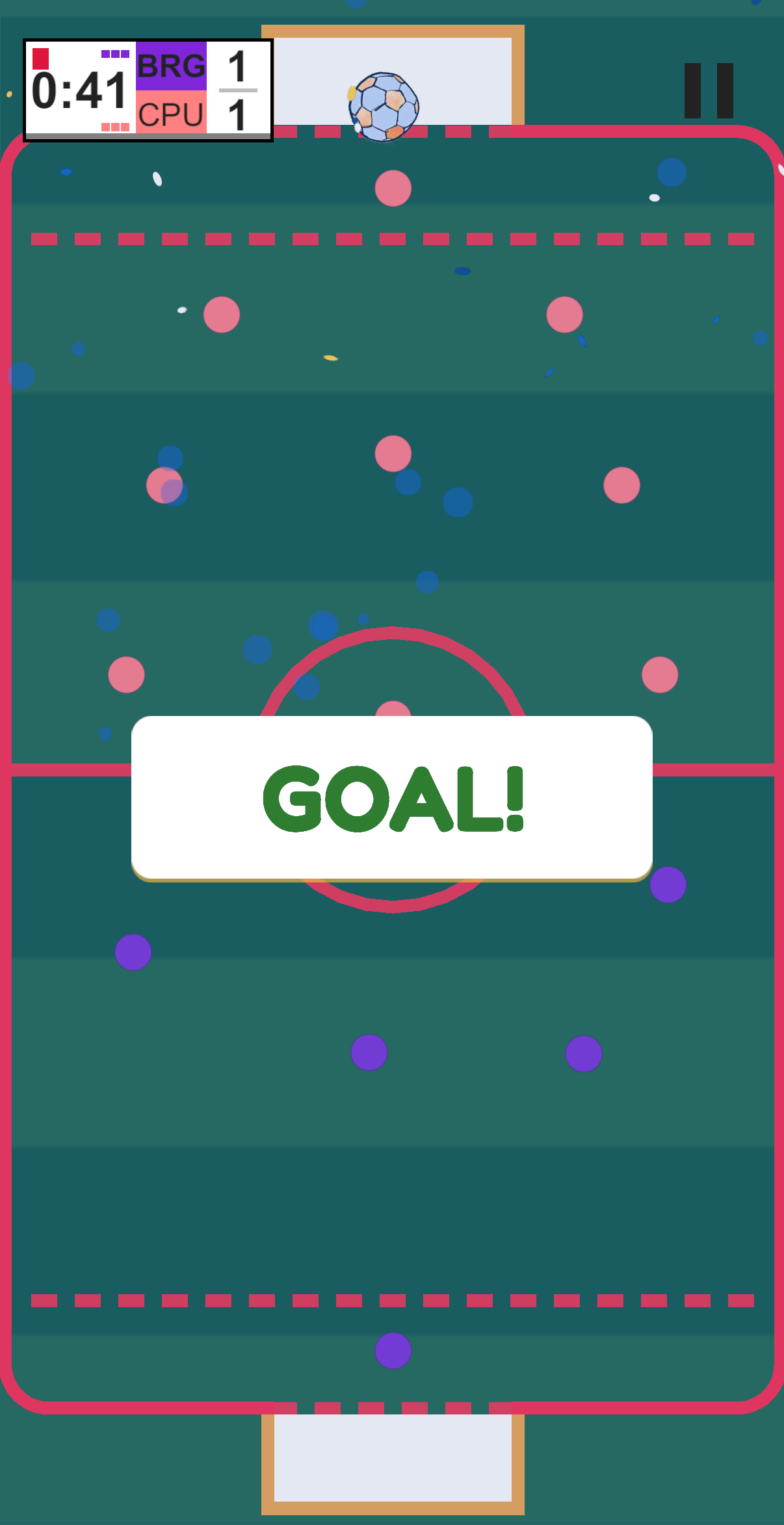 Celebrate every goal